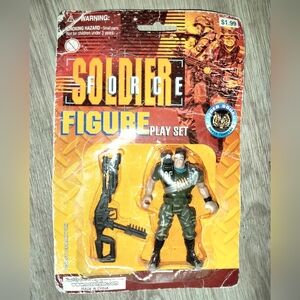 2000's Nostalgic Soldier Force Figure Toy